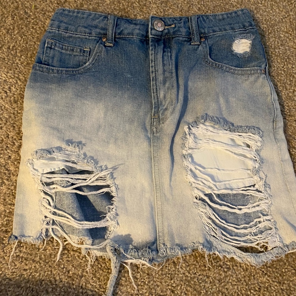 Jean Skirt